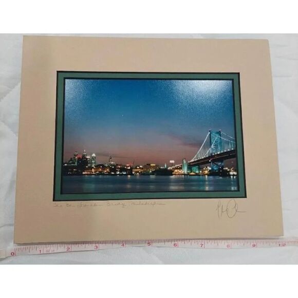 Philadelphia Ben Franklin Bridge Photograph - Picture 1 of 1